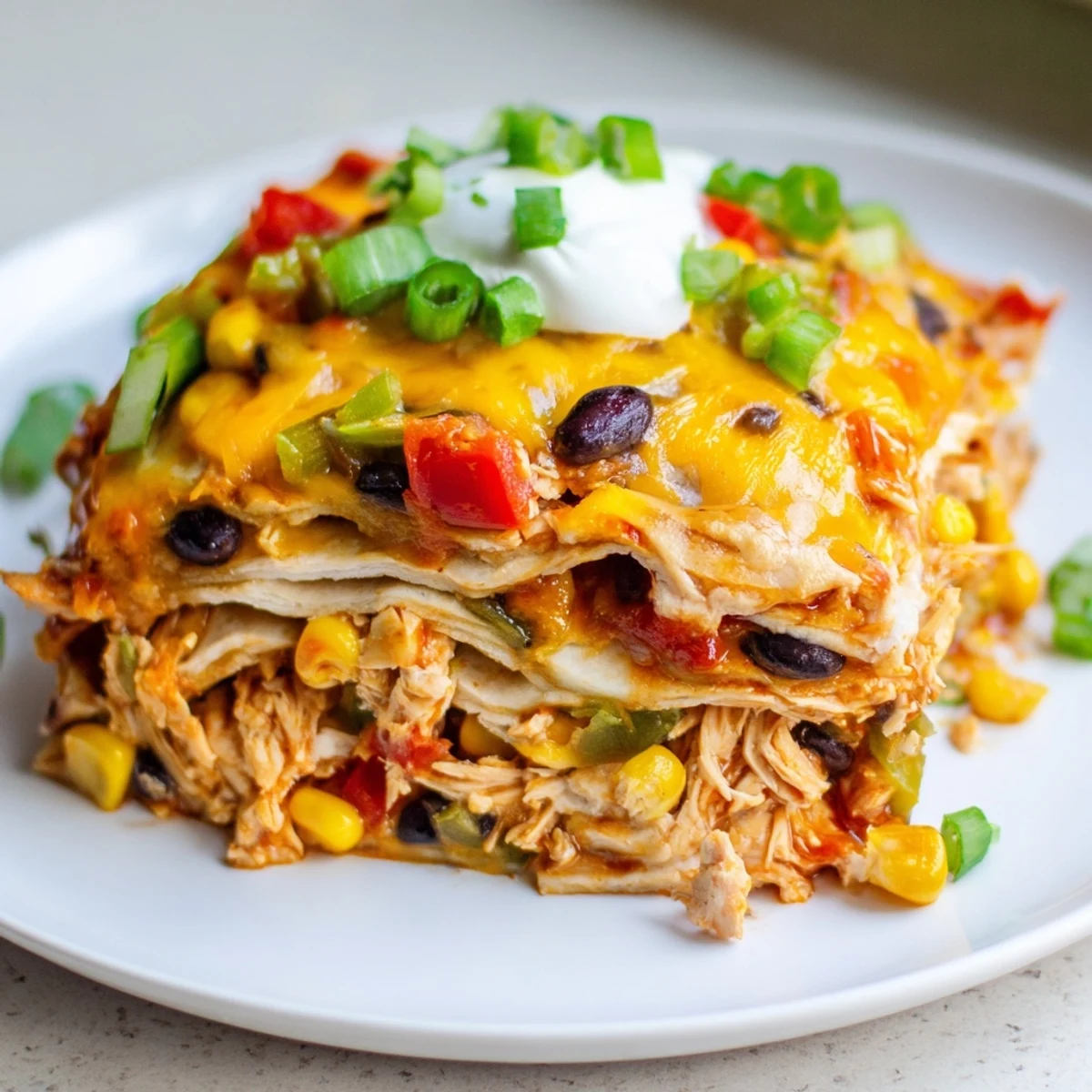 Golden, bubbly Taco Bell Copycat Chicken Bake with melted cheese and a savory aroma inviting a taste.