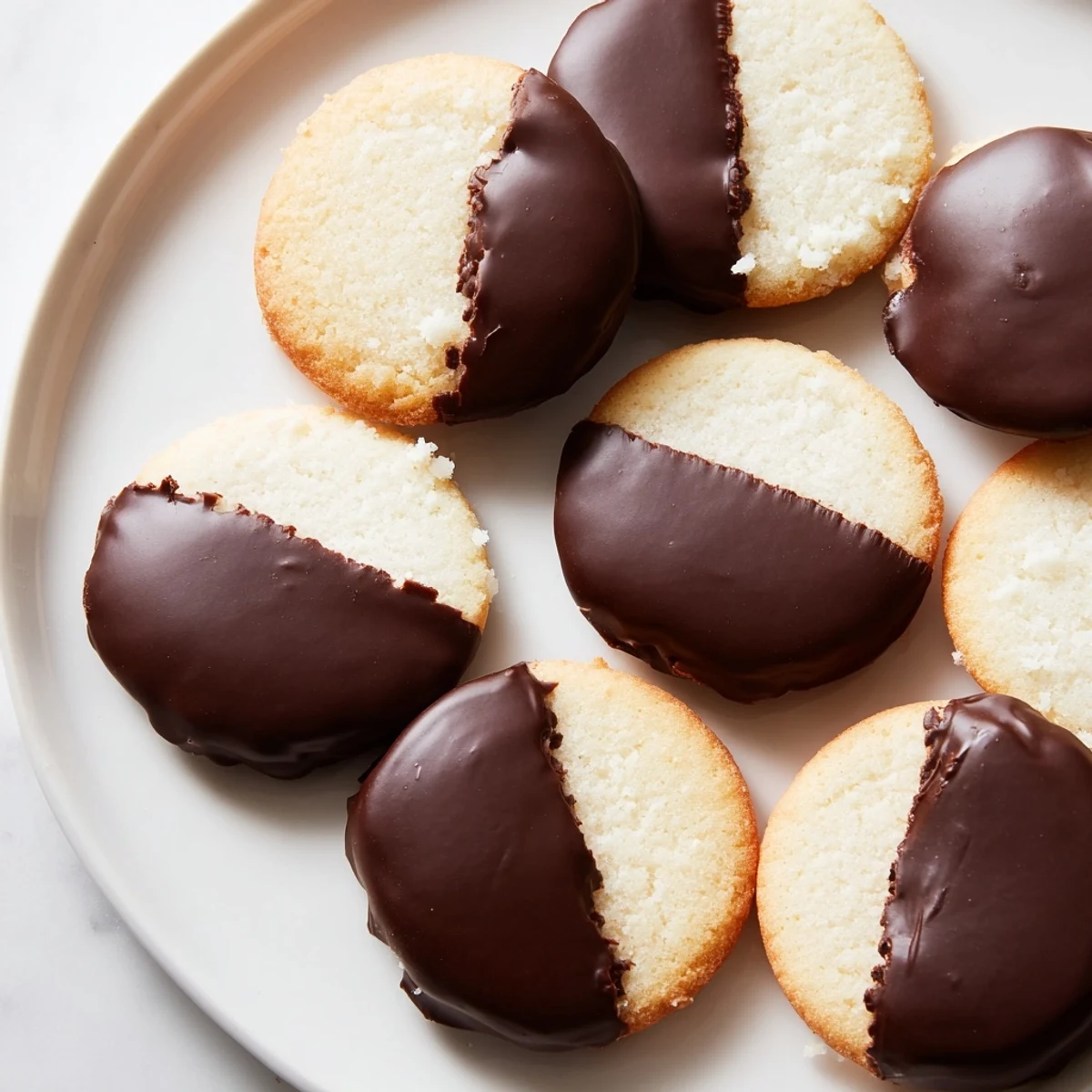 Vanilla Wafers Chocolate Dip