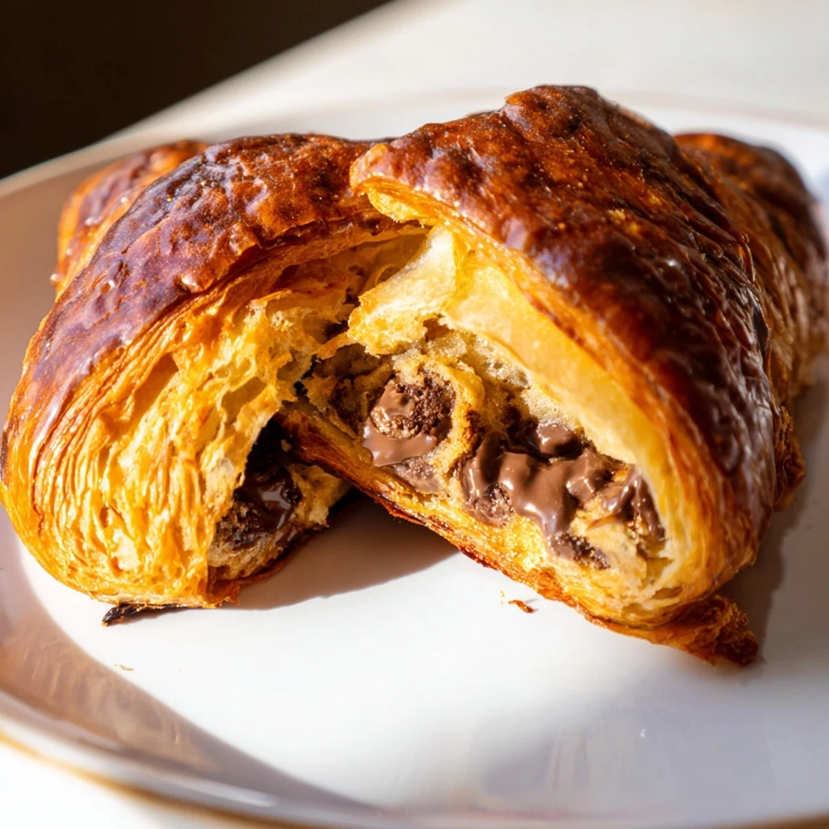 Chocolate Chip Croissants