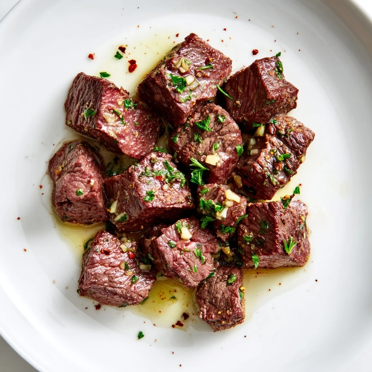Garlic Butter Steak Bites