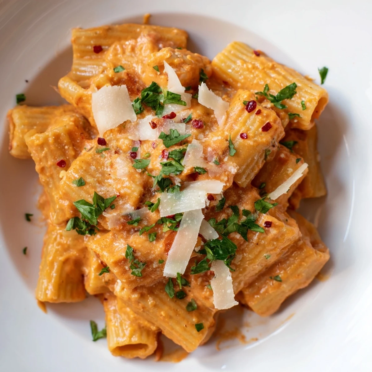 Gigi Hadid Spicy Rigatoni