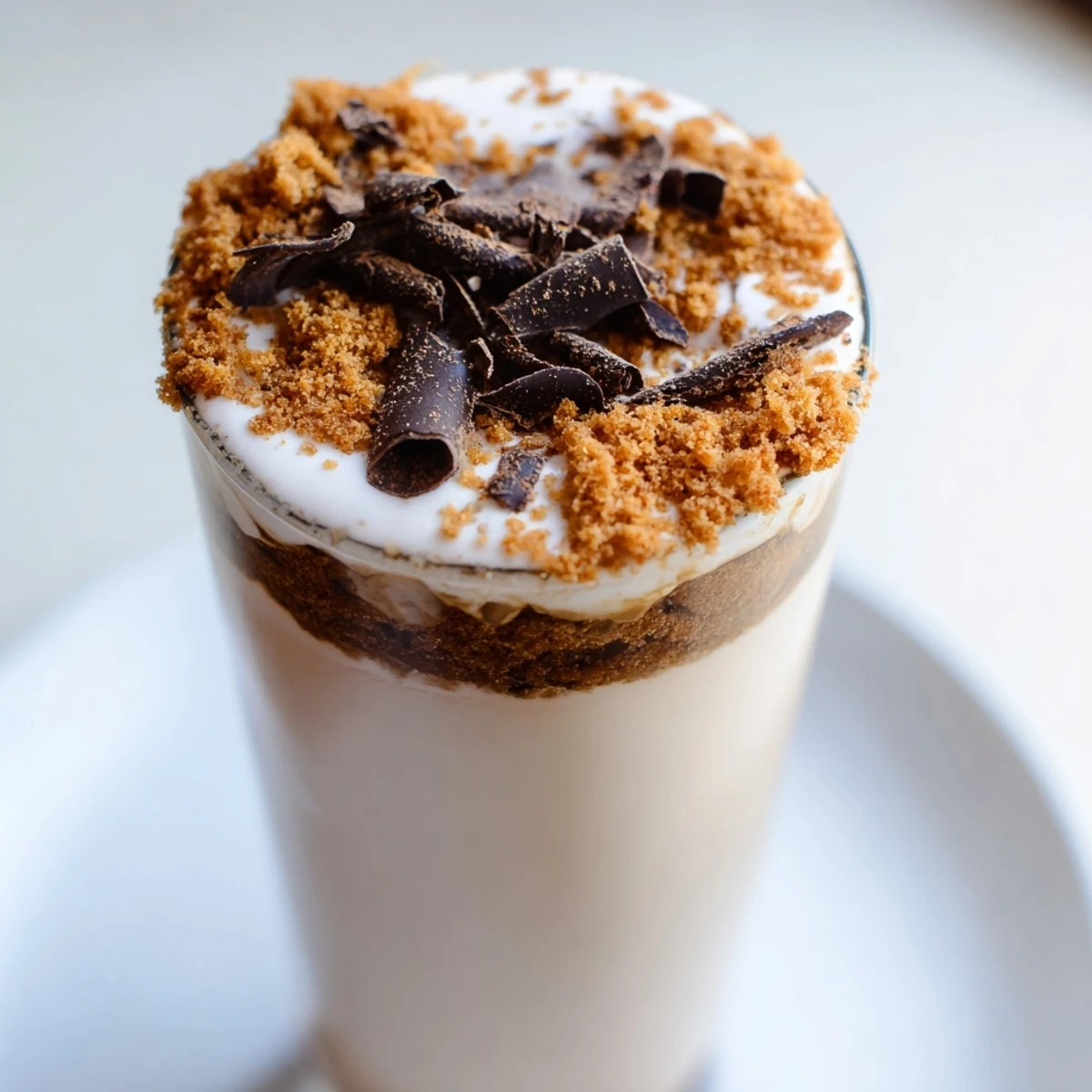 Tiramisu Latte Coffee Dessert