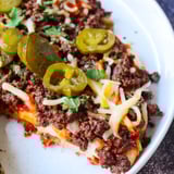 Spicy Ground Beef Pizza
