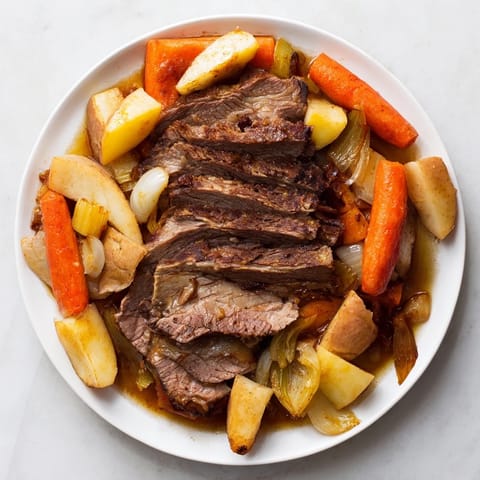 Sunday Pot Roast Vegetables