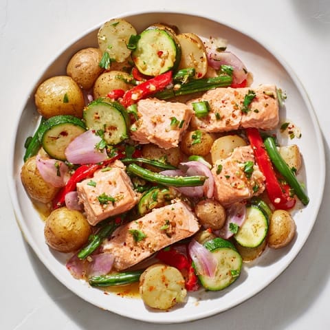 Salmon Potato Skillet