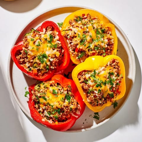 Stuffed Peppers with Turkey