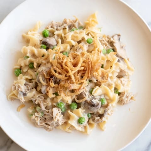 Tuna Noodle Casserole Crispy