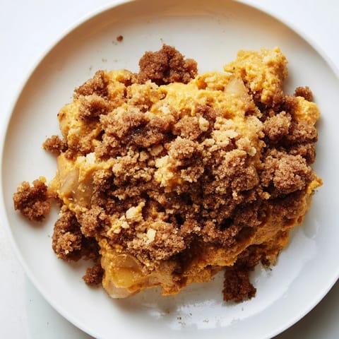 Cozy Spiced Pumpkin Crisp