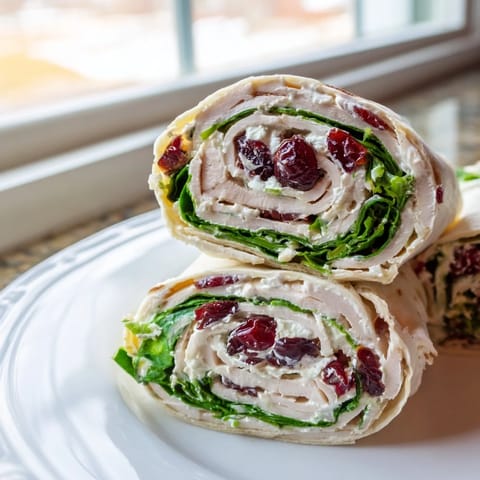Simplified Turkey Cranberry Pinwheels