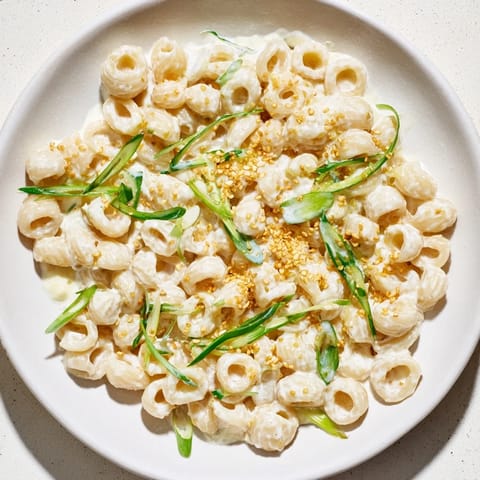 Japanese-Inspired Creamy Miso Ditalini