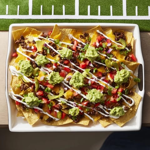 Football Field Nacho Platter