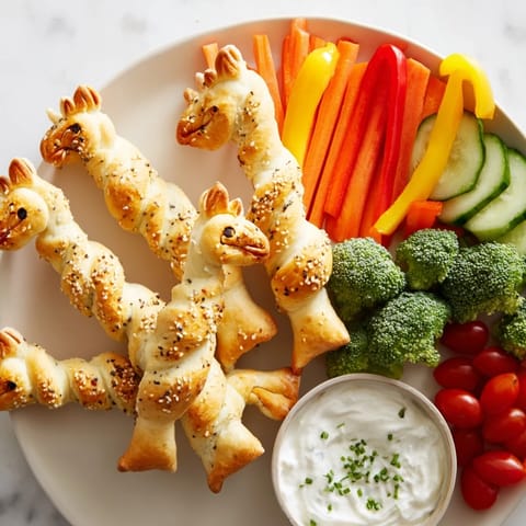 Dinosaur Bone Breadsticks Platter