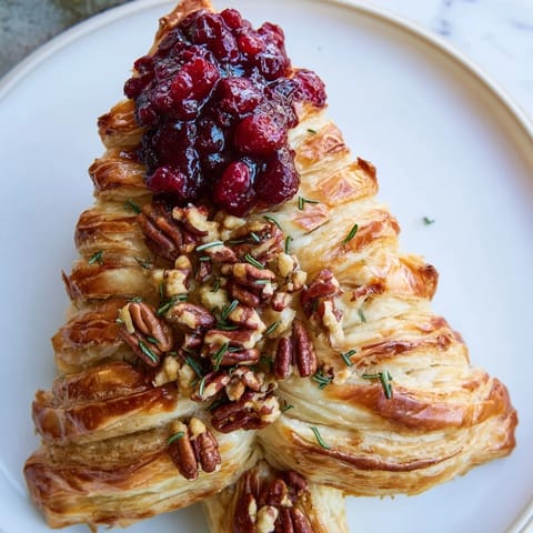 Brie Puff Pastry Pine