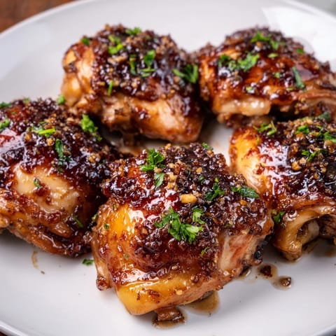 Jam Coffee Glazed Chicken
