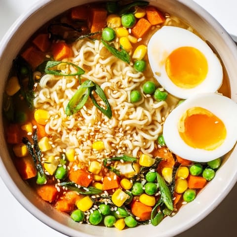 Ramen Frozen Peas Upgrade