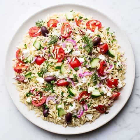 Greek Orzo Salad