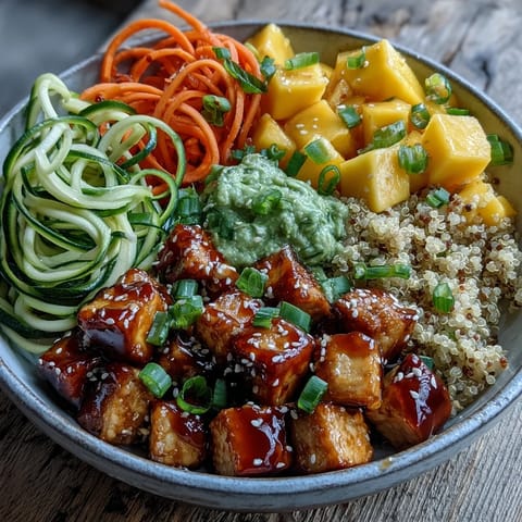 Easy Teriyaki Quinoa Bowl