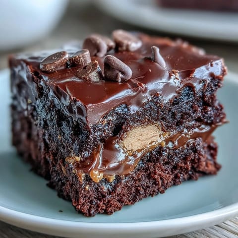 Peanut Butter Cup Brownies
