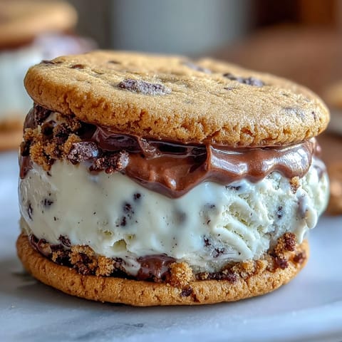 Vanilla Bean Frappuccino Sandwiches