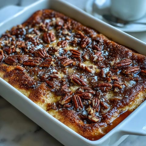 Easy Pancake Casserole Maple