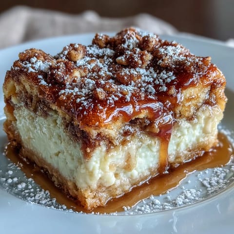 Cheesy sopapilla bars with cinnamon sugar topping, perfect celebration dessert.