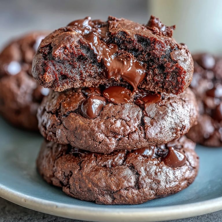 Soft and chewy cottage cheese cookies loaded with chocolate chips, perfect for post-workout snacking.