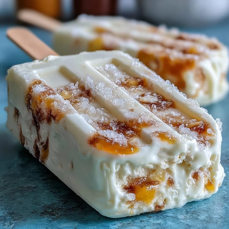 Fluffy yogurt base marbled with sweet mango swirls creates vibrant, fruity pops that are easy to make and fun to eat.  
