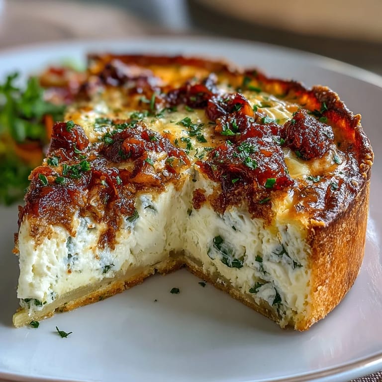 Creamy Gruyere and tender leeks baked in a flaky crust, perfect for a light spring brunch or lunch.