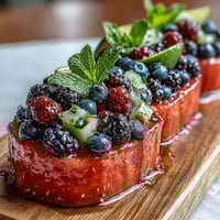 Watermelon Carving Board Berries